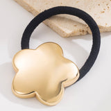 NEW MINIMALIST FLOWER HAIR TIE FOR PONYTAILS_CWAHA6202