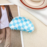 Checkerboard Hair Claw ? Candy Color Acetate Look_Cwmm10084