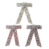 DIAMOND BOW HAIR ACCESSORY TOP CLIP PONYTAIL CLIP_CWAHA4415