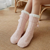 HOME LEISURE WARM PLUSH INDOOR SLIPPERS_CWMS0720