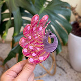 Cwaha4559_New Style Diamond Peacock Cute Unique Hairpin