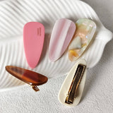 Dopamine Color Acetate Side Bang Hair Clip_Cwaha07270