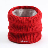 SOLID COLOR EMBROIDERED LETTERS SIMPLE NECK GAITER_CWASC1040