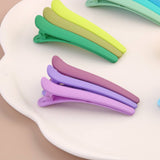 3PCS NO CREASE HAIR CLIPS SET MATTE DUCKBILL PINS_CWAHA1045