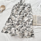 RETRO HALF LENGTH LANDSCAPE APRON_CWMM5834