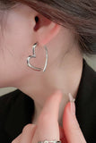HEART HOOP FASHION EARRINGS_CWAJE0336