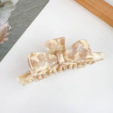 Vintage Acetate Hair Claw Bowknot Elegant Clip_Cwaha1504