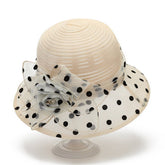 FLOWER HAT ELEGANT SUN PROTECTION HAT_CWAH1449