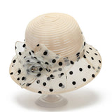 FLOWER HAT ELEGANT SUN PROTECTION HAT_CWAH1449