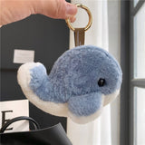 CUTE PLUSH BABY WHALE CAR KEYCHAIN PENDANT_CWMM2479