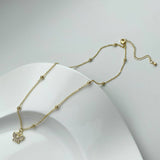 Womens Exquisite Butterfly Clavicle Necklace