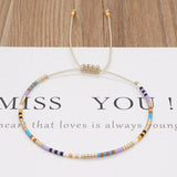 SIMPLE ULTRA FINE RICE BEADS WOMENS BRACELET_CWMM3881