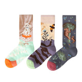 FRENCH FASHION COTTON SKI SOCKS_CWMS0192