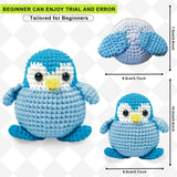 PENGUIN CROCHET DOLL DIY MATERIAL KIT_CWMM1867