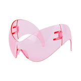 CAT EYE SUNGLASSES CYCLING LARGE FRAME SUNGLASSES_CWASG0621