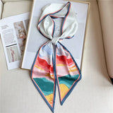 IMITATION SILK RIBBON BEVEL WIDE COLLAR HEAD SCARF_CWASC1529
