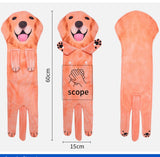 Cwmm8329_Hangable Thick Dog Print Kitchen Hand Towel