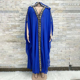 EMBROIDERED CHIFFON HOODED ABAYA CAPE_CWMM6146