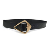 NEW ARRIVAL LADIES BELT GOLD PIN BUCKLE WIDE BELT_CWABE0700