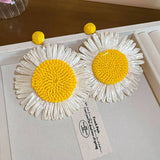 Bohemian Retro Sunflower Earrings_Cwaje2048