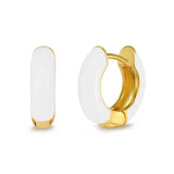 GEOMETRIC FRESH SWEET ROUND OIL DROP EARRINGS_CWAJE1759