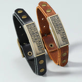 SIMPLE AND FASHIONABLE RETRO LEATHER BRACELET_CWMM4508