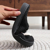 HALLOWEEN HOME SKULL SCREAM COTTON SLIPPERS_CWMM3061