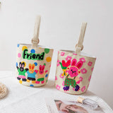 CUTE CARTOON BUCKET BAG FOR GIRLS HANDHELD_CWAB5675