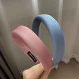 RETRO HIGH END PURE COLOR SIMPLE HEADBAND_CWAHA2851