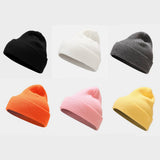 SIMPLE WOOL KNITTED HAT_CWAH1585