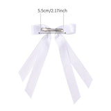 CHILDRENS DOUBLE LAYER RIBBON BOW HAIRPIN_CWAHA2343