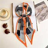 POLKA DOT THIN FASHIONABLE ALL MATCH HEAD SCARF_CWASC1517