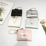 Unique Vintage Pearl 2-Fold Wallet With Zipper_Cwab06249