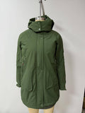 Windproof And Warm Long Hiking Jacket