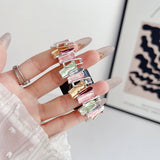 APPLE WATCH 8 1 GEOMETRIC CHAIN STRAP_CWWW0054