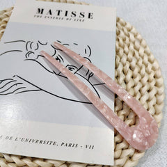 Vintage Hair Accessories Acetate Hair Fork