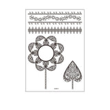 BRIDAL MANDALA TATTOO STICKERS ELEGANT DESIGN_CWMM8356