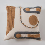 MULTI FLEECE PATTERNED COZY PILLOW COVER_CWMM0034