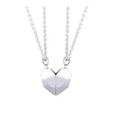 FASHIONABLE SPLICING MAGNETIC HEART NECKLACE_CWAJE2438
