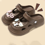CUTE NON SLIP AND ODOR RESISTANT HOLE SANDALS_CWSHS0810