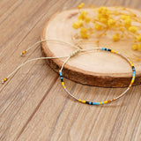 SIMPLE ULTRA FINE RICE BEADS WOMENS BRACELET_CWMM3881