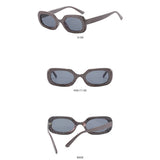 Vintage Oval Plaid Sunglasses_Cwasg0320