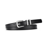 SIMPLE NEW MULTI COLOR SILVER BUCKLE BELT_CWABE0586