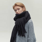 COZY SOLID LONG SCARF FOR WOMEN FALL WINTER_CWASC2289