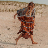 Tie-Dye Viscose Beach Cover-Up Dress_Cwmm6148