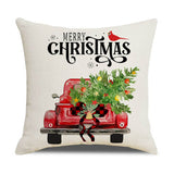2024 NEW CHRISTMAS PLAID ELK PILLOWCASE_CWMM1408