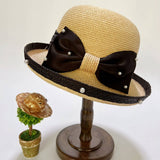 STYLISH AND FASHIONABLE SUN PROTECTION STRAW HAT_CWAH3591
