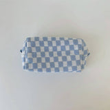 PLAID WASH BAG COSMETIC BAG_CWAB1031