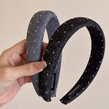 DIAMOND DENIM WIDE BRIM VERSATILE HEADBAND_CWAHA2385