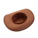Western Cowboy Fedora Hat Ethnic Design_Cwah04437